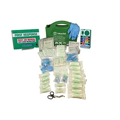 Image of Value Aid Large BS8599 1:2019 Compliant First Kit &amp; Talking Guide Bundle
