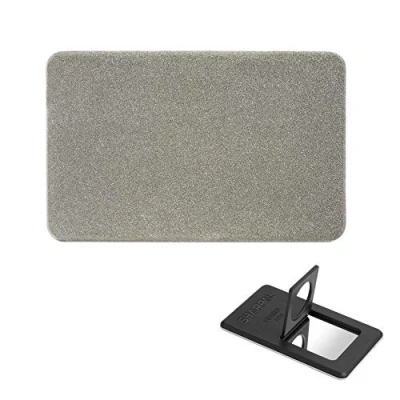 Image of SHARPAL 113N Credit Card Size Diamond Sharpening Stone, Pocket Knife and Tool Sharpener (Coarse 325 Grit)
