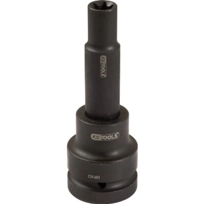 Image of KS Tools 450.0452 3/4&quot; impact bit socket, TX E, long, E20