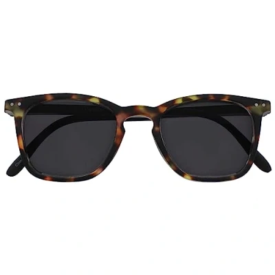 Image of OPULIZE Bex Sunglasses Iconic Large Square Designer Frame Spring Hinges Scratch Resistant Tinted Lens UV400 Protection Matt Brown Tortoishell Black Arms Mens Womens S64 2 +0.00