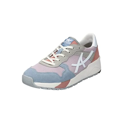 Image of Allrounder by Mephisto Women&#039;s Vitesse Sneaker, Smoke Blue, 6.5 UK