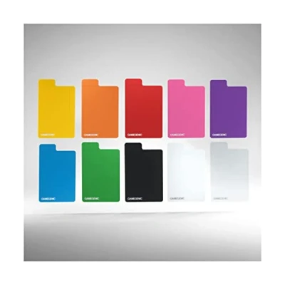 Image of Gamegenic Flex Card Dividers (Pack of 10), Multicolored