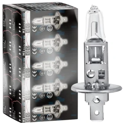 Image of Xtremeauto H1 Headlight Bulb 10 Pack Car Bulbs 12V 55W P14 Bulb, Replacement, Bright White Clear Light Exterior