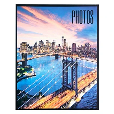 Image of Grupo Erik New York Photo Album 8x5 13x20 cm Family 96 Pockets Friend Gifts Albums photos Slip In