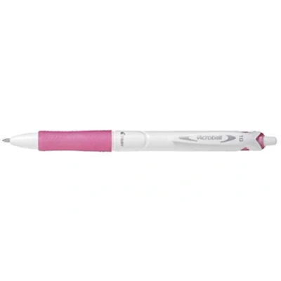 Image of Pilot Acroball Retractable Ballpoint Pure White/Pink