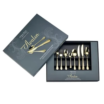 Image of Arthur Price Champagne Avalon 60 Piece Box Set