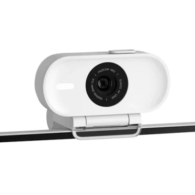 Image of Elgato Facecam Neo Full HD Webcam with Easy Slide Privacy Shutter, Light Correction, For Video Calls, Streaming, Teams/Zoom/Slack/OBS/Twitch/Youtube, and more USB C/Plug &amp; Play on PC/Laptop/Mac