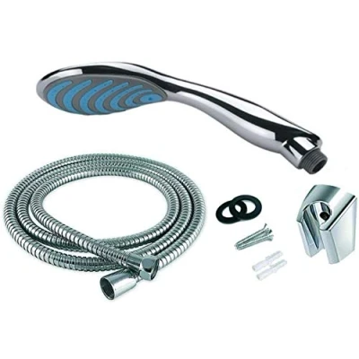 Image of KIPPEN 5037B Simple Kit with Anti Limescale Shower Hose and Wall Mount Chrome
