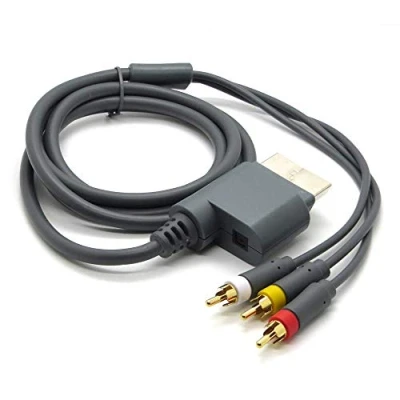 Image of Ruitroliker HD 3 RCA AV Cord Audio Video Optical Cable Compatible for Xbox 360