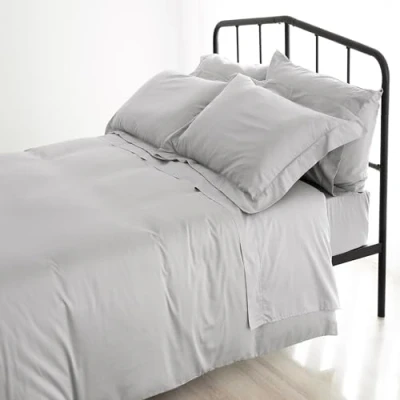 Image of Catherine Lansfield Fantasy Ice Grey Bed Linen 200 x + 80 (2)