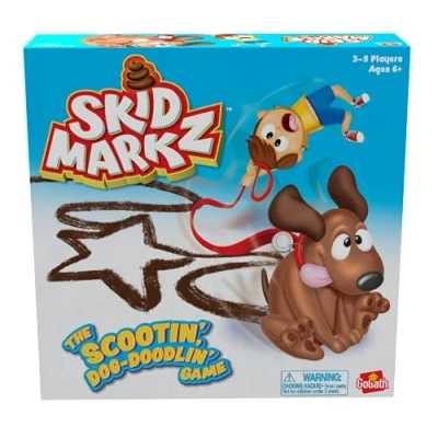 Image of Goliath Games Skid Markz, The Scootin, Dog Doodlin Game for Kids, 3 9 Players Ages 6+