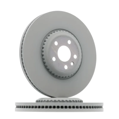 Image of LR115006, LR161912 brake disc BREMBO 09.C982.23 349mm 34mm 5 two part disc, internally vented Coated High carbon LAND ROVER: Range Rover Evoque
