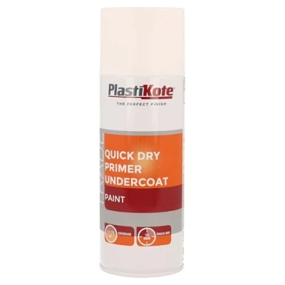 Image of PlastiKote PKT71000 Primer Undercoat, White, 1 Count (Pack of 1)