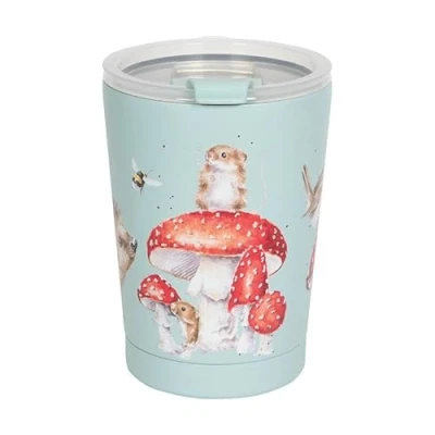 Image of Wrendale Designs &#039;Fairy Ring&#039; Thermal Travel Cup