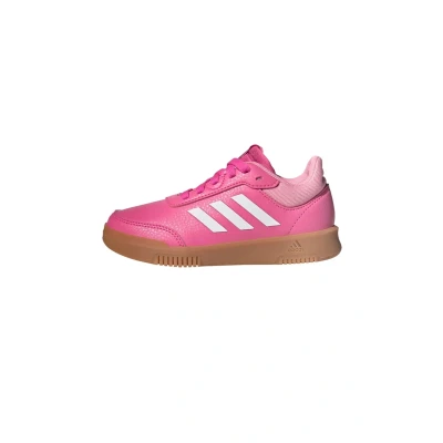 Image of adidas Tensaur Sport Training Lace Shoes Running, Pulse Magenta/FTWR White/Bliss Pink, 12 UK Child
