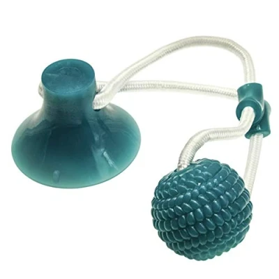 Image of PROtastic dog tug toy suction cup interactive play teeth cleaning durable suitable for medium and large breeds