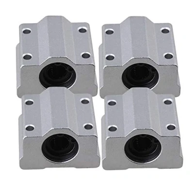 Image of BQLZR SC8UU Linear Motion Ball Bearing CNC Slide Bushing 34.5mm Length Pack of 4