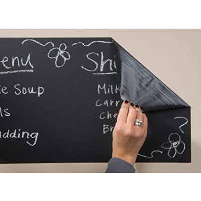 Image of PMS SELF ADHESIVE BLACKBOARD VINYL W/CHALK IN PVC CTB BX + P