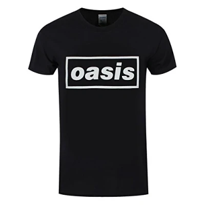 Image of CID Men&#039;s Oasis Logo T Shirt, Black (Black), Small