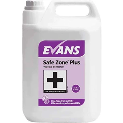 Image of PBS Medicare 5Litre Best Price Evans Safe Zone Plus Disinfectant Cleaner