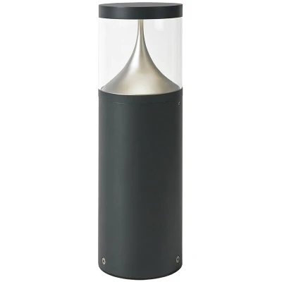 Image of Egersund Integrated LED Outdoor Medium Bollard, Graphite, IP65