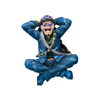 Image of Bandai Tamashii Nations 20th Anniversary Version One Piece Usopp Action Figure, multicolor