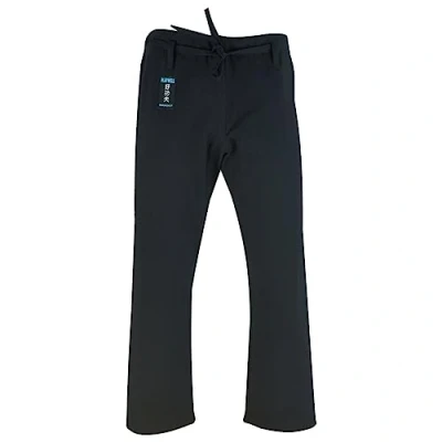 Image of Playwell Martial Arts Karate Heavy Weight Canvas 14oz Gi Kata Traditional Tie Waist Pants Black (3/160cm)