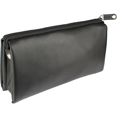 Image of Pro Tec Protec Multiple (6 Piece) Woodwind Mouthpiece Leather Wallet, Model WLW6