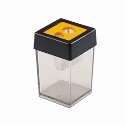Image of Dahle Twin Hole Canister Pencil Sharpener (Pack of 10) 53465 21363