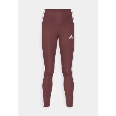 Image of adidas Sportswear Essentials 3STRIPES Leggings Leggings, Women&#039;s, Size: Small, Aurora ruby/white