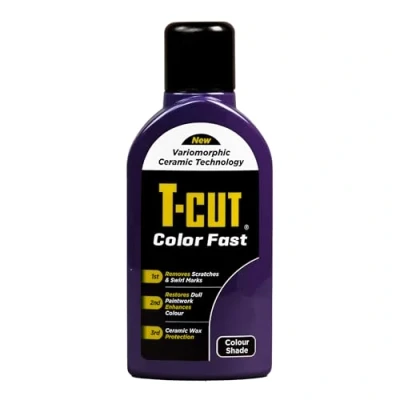 Image of T Cut 3 in 1 Color Fast Paintwork Restorer Car Polish, Mid Purple, 500 ml