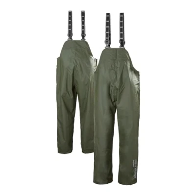 Image of Helly Hansen Workwear Men&#039;s Mandal Bib Trousers, Light Green, M