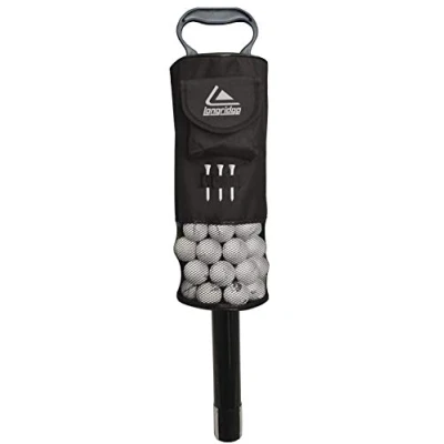 Image of Longridge Golf Shag Ball Bag Deluxe, Black