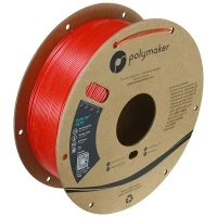 Image of Polymaker PB01004 PolyLite Filament PETG hitzebeständig, Hohe Zugfestigkeit 1.75mm 1000g Rot 1 pc(s)