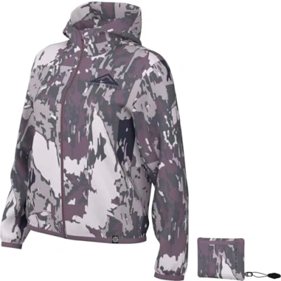 Image of NIKE DX1041 536 W NK TRAIL REPEL JKT Jacket Women&#039;s VIOLET DUST/VIOLET DUST/PURPLE INK Size L