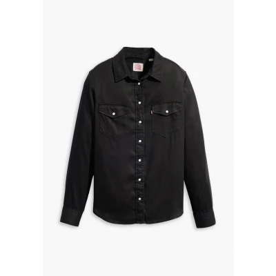 Image of Levi&#039;s Iconic Western Buttondown blouse, Women&#039;s, Size: XS, Dark ages