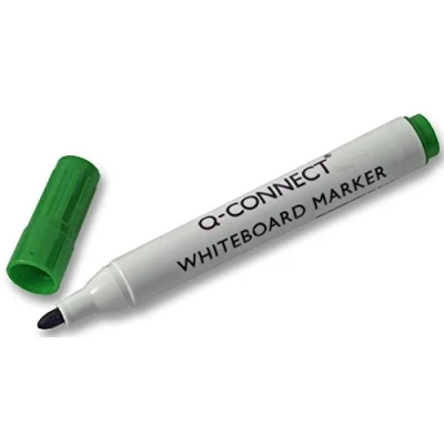 Image of Q Connect Marker Whiteboard 10PK Green KF26009