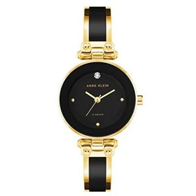 Image of Anne Klein Women&#039;s Genuine Diamond Dial Bangle Watch, AK/1980