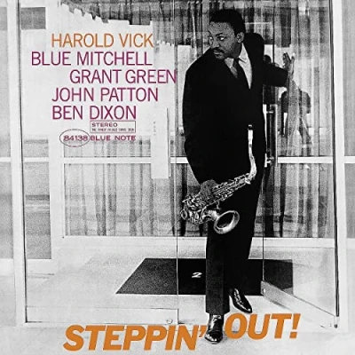 Image of Harold Vick Steppin&#039; Out!: Tone Poet Series 180gm vinyl Sealed 2022 USA LP B0033843 01 / BST 84138