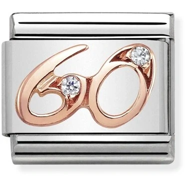 Image of Nomination Rose Gold 60 Charm