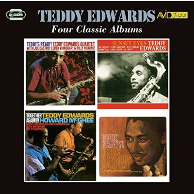 Image of Teddy Edwards Four Classic Albums 2015 UK 2 CD album set AMSC1179