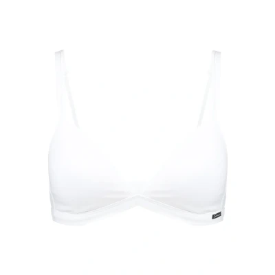 Image of Skiny Damen Triangel Gepaddet Triangle bra, Women&#039;s, Size: 32A, White