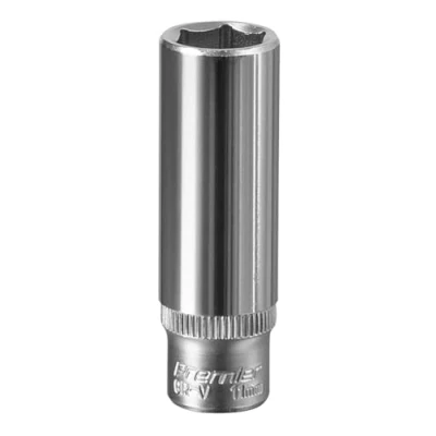 Image of Sealey Premier WallDrive® Socket 11mm Deep 1/4&quot;Sq Drive