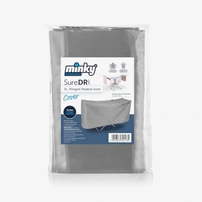 Image of Minky SureDri XL Winged Heated Airer Cover, Clothes Retains Heat For Faster Drying, Air Vents Circulation 100% Polyester, Cover Only
