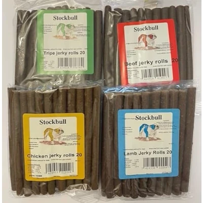 Image of Stockbull Jerky Rolls Variety Pack