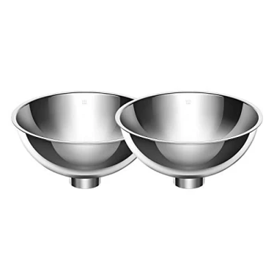 Image of PETKIT Double Stainless Steel Cat Bowls Replacement Bowls, Easy to Clean, 2 pcs