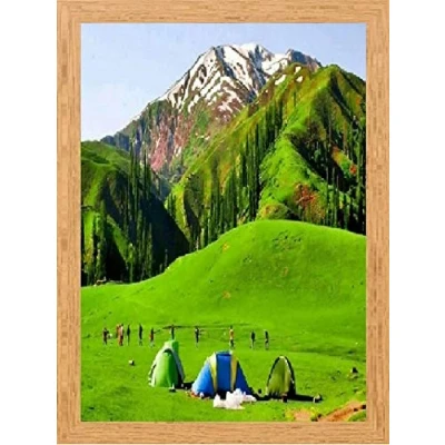 Image of Oak Photo Frames Picture Poster Real Wood Glass Modern Frame 750mm x 500mm