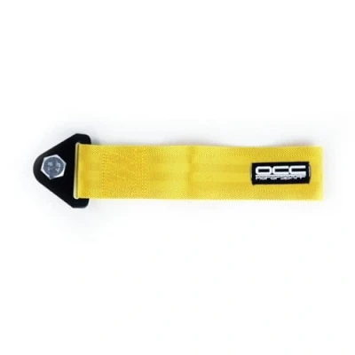 Image of OCC MOTOR SPORT OCCRC014 YELLOW TOW STRAP, 250 x 50mm