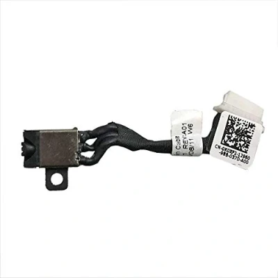Image of Gintai DC In Power Jack Dock Socket Charging Port Cable for Dell Ins piron 14 5480 5485 5488 5498 15 5580 5590 5598 Vostro 5490 P116G P116G001 0K0XF2 450.0HG03.0001 450.0F703.0001
