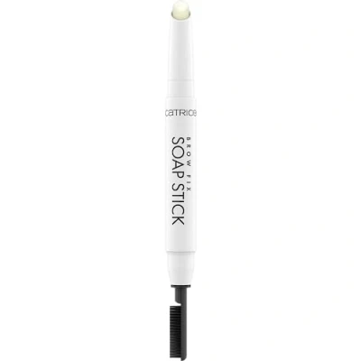 Image of Catrice Brow Fix Soap Stick, Eyebrow Pencil, No. 010, Transparent, Defining, Fixing, Instant Result, Vegan, No Microplastic Particles, Nanoparticles Free, Perfume, Pack of 1 (1 g)